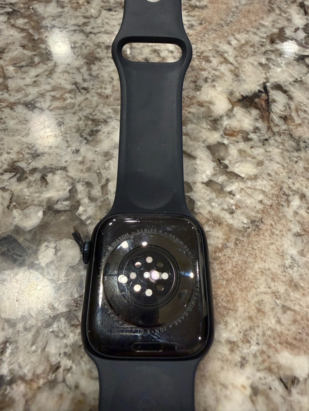 Apple Black Sport Band Smartwatch